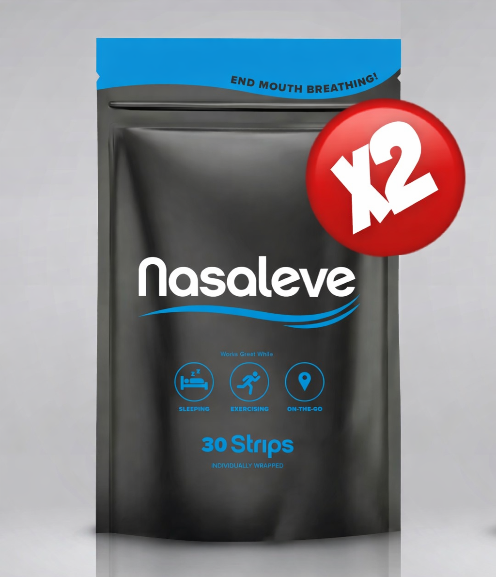 Nasaleve Nasal Breathing Strips - Better Sleep & Airflow Support